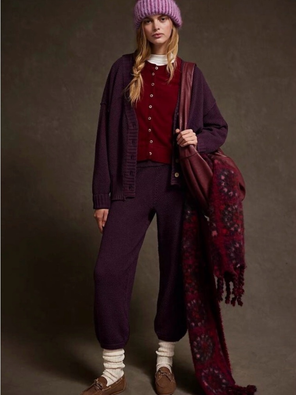 Free People Hailee Cardi Set